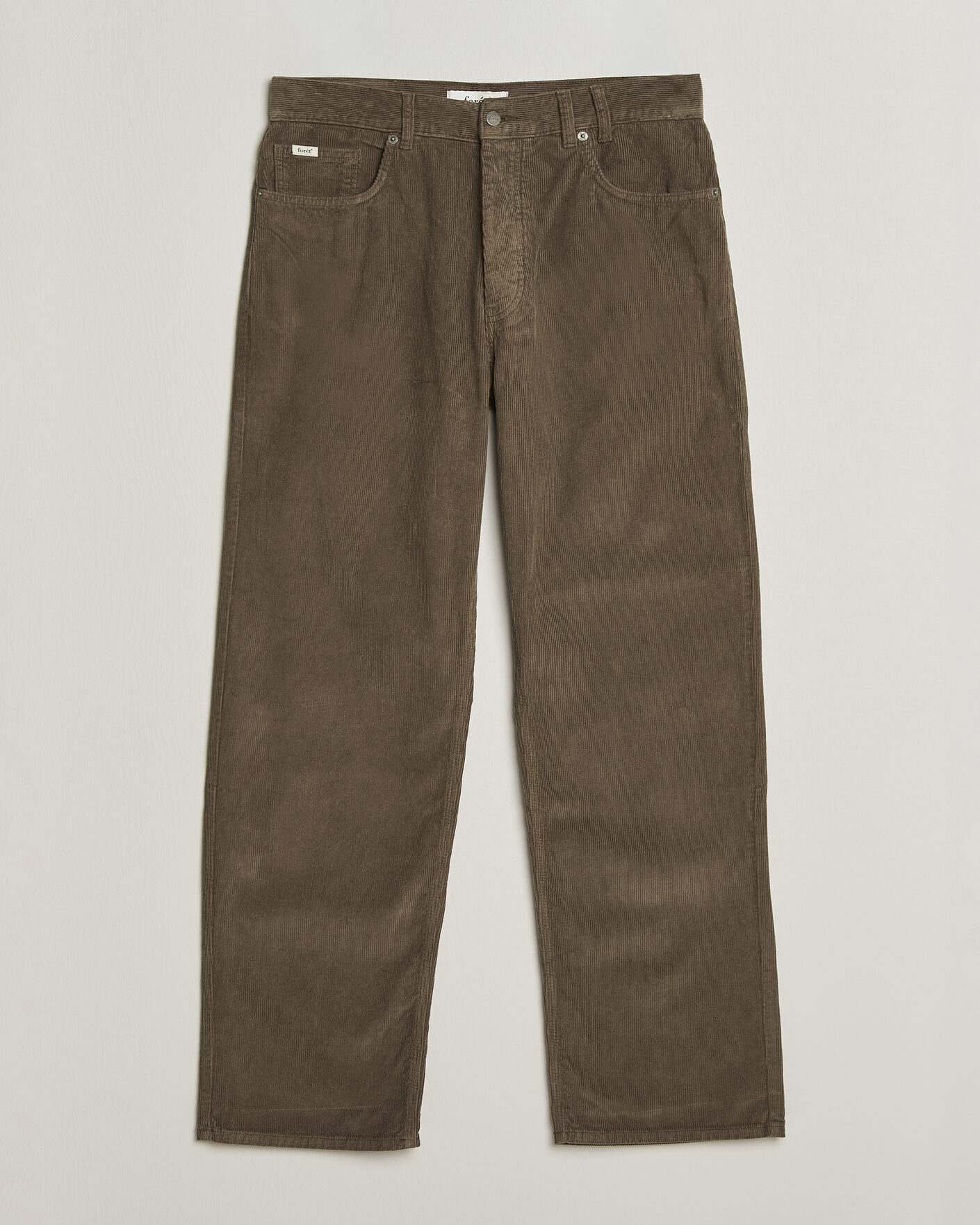 Hombres | Pantalones | Forét | Moor Relaxed Fit Corduroy Pants Faded Wood