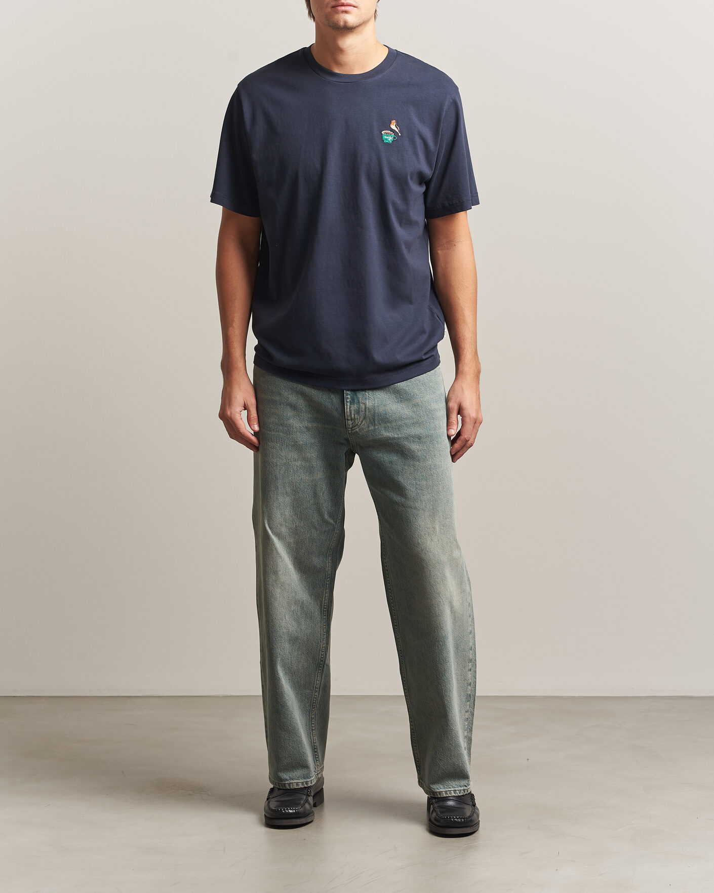 Hombres | Camisetas | Forét | Rest T-Shirt Navy