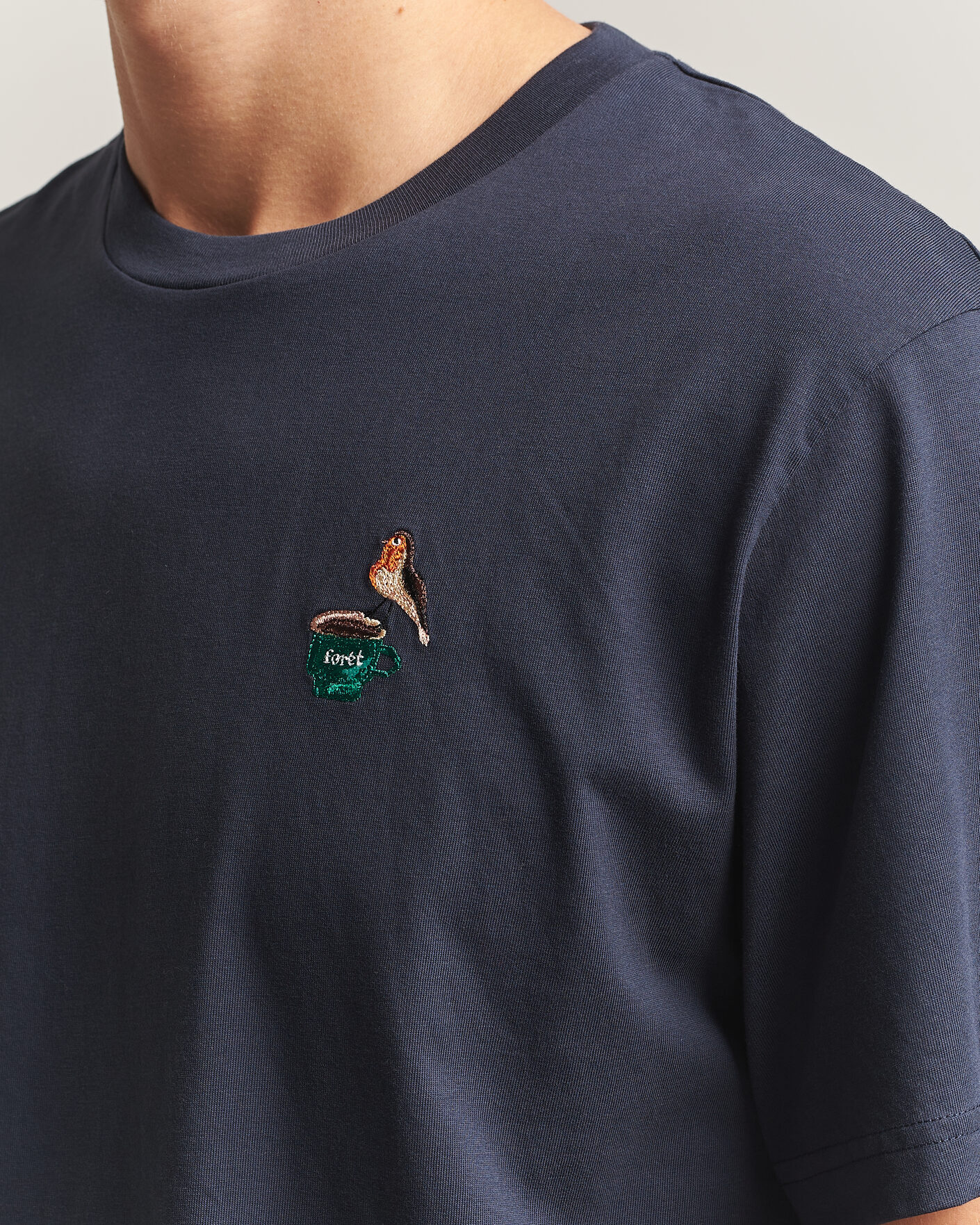 Hombres | Camisetas | Forét | Rest T-Shirt Navy