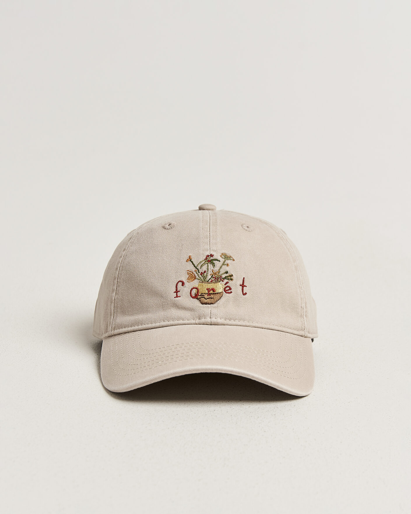Hombres | Sombreros y gorras | Forét | Vase Washed Cap Khaki