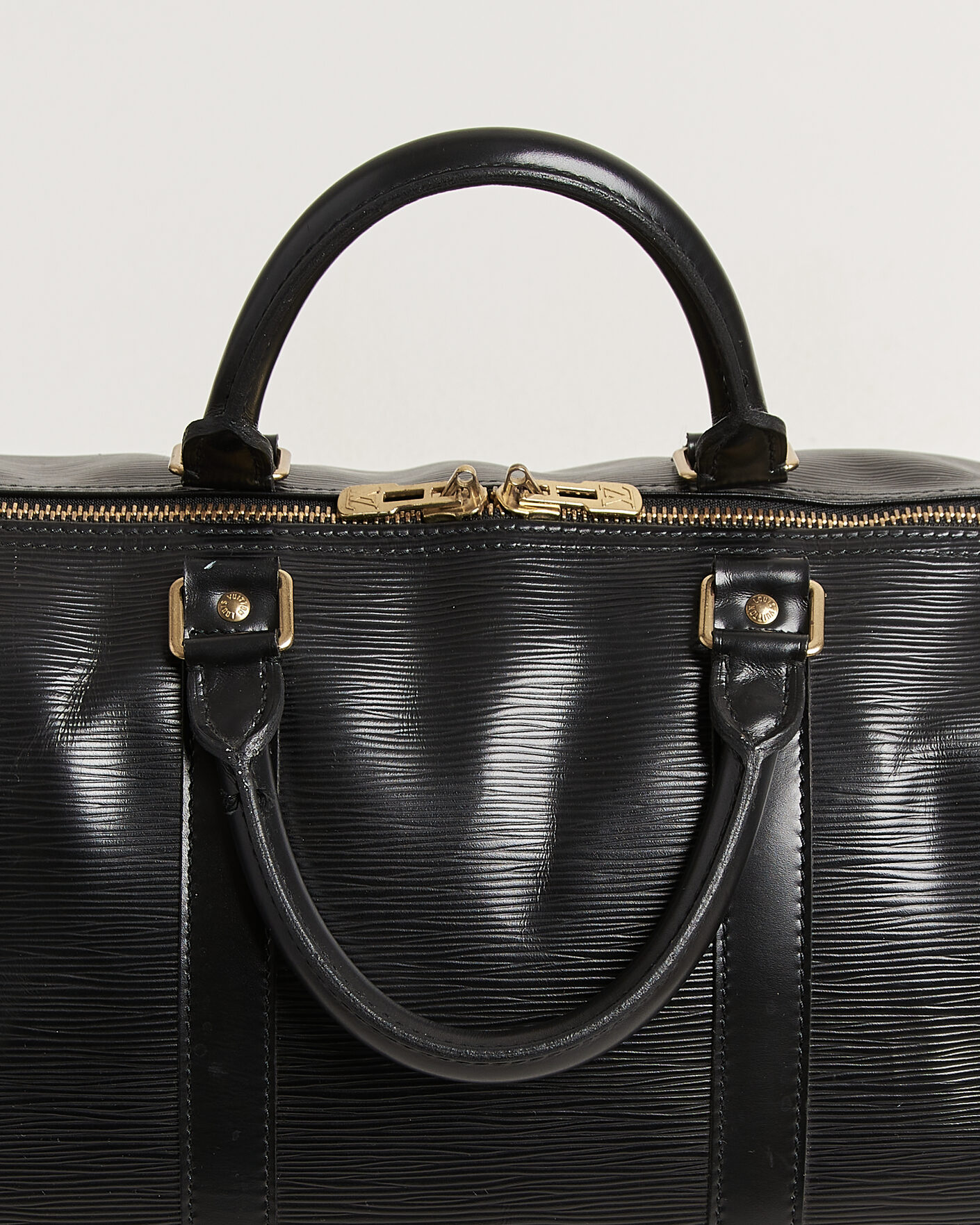 Hombres | Pre-Owned & Vintage Bags | Louis Vuitton Pre-Owned | Keepall Epi Leather 50 Black
