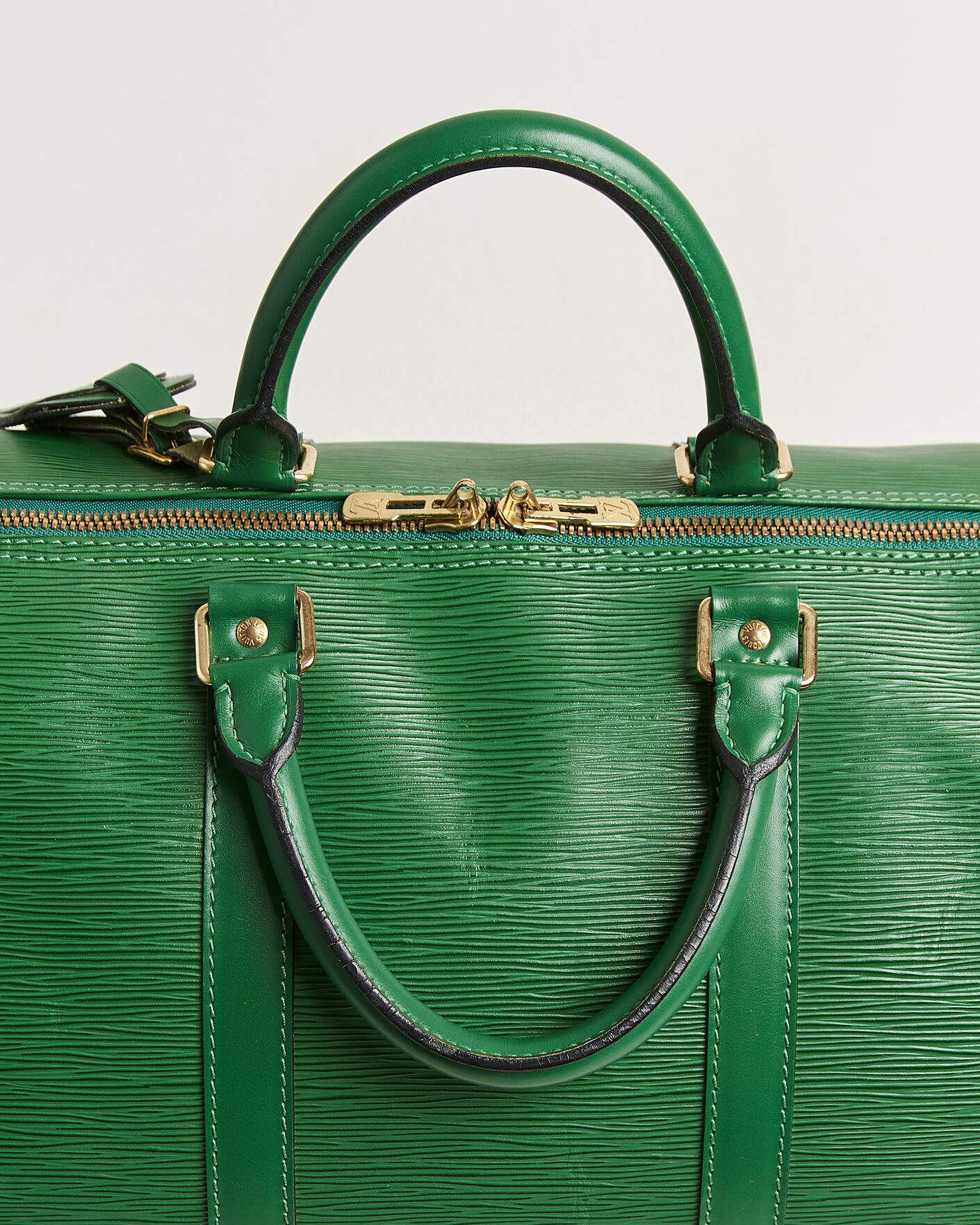 Hombres | Pre-Owned & Vintage Bags | Louis Vuitton Pre-Owned | Keepall 55 Epi Leather Green