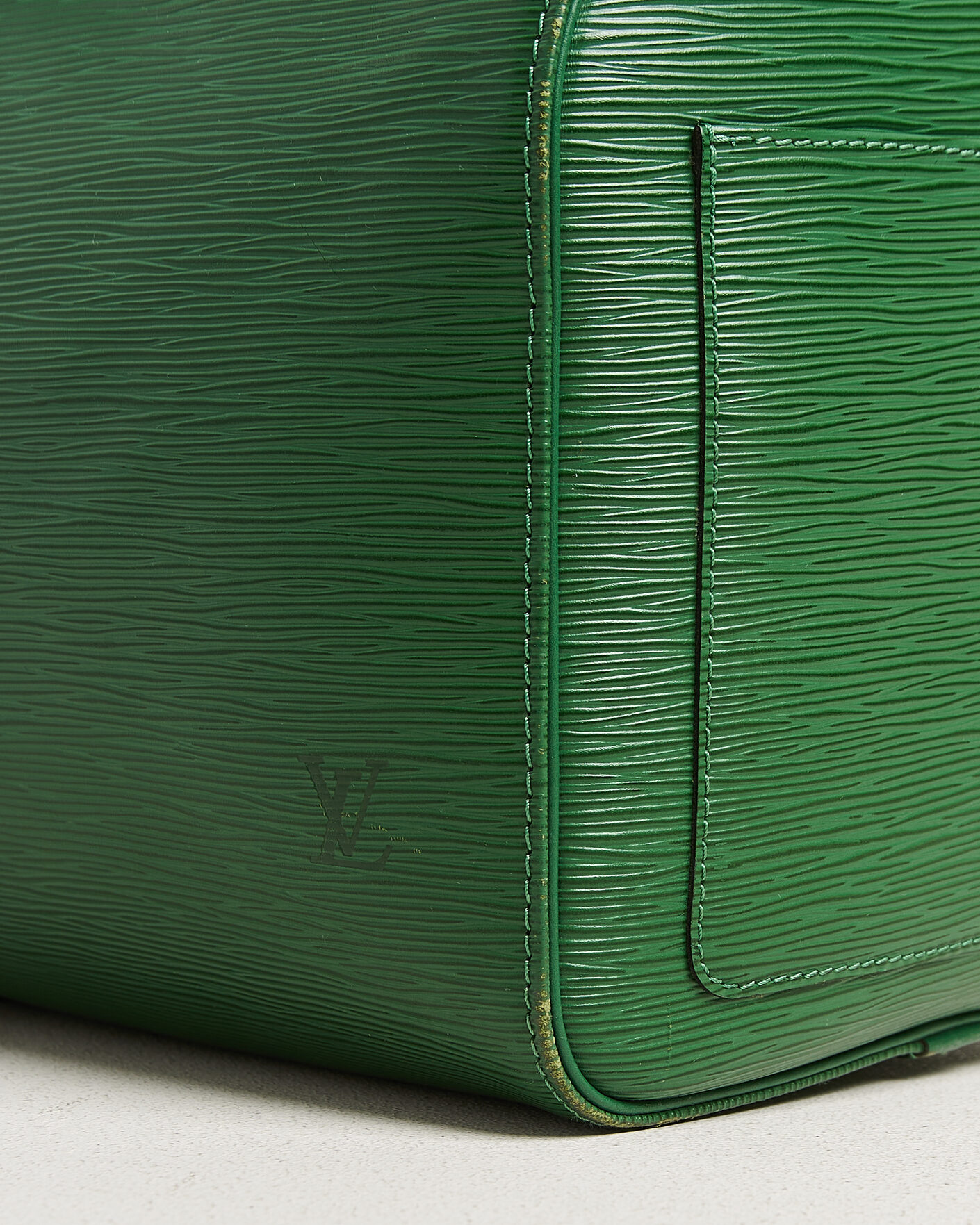 Hombres | Pre-Owned & Vintage Bags | Louis Vuitton Pre-Owned | Keepall 55 Epi Leather Green