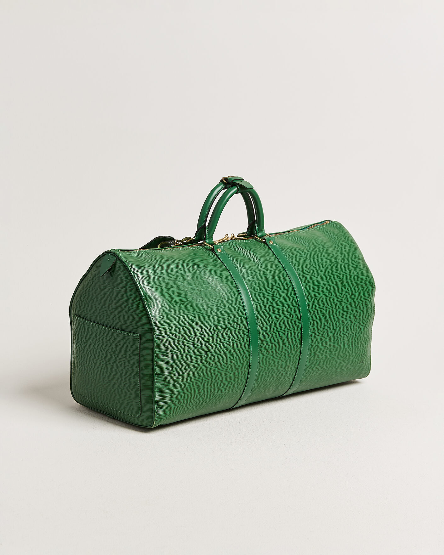 Hombres | Pre-Owned & Vintage Bags | Louis Vuitton Pre-Owned | Keepall 55 Epi Leather Green