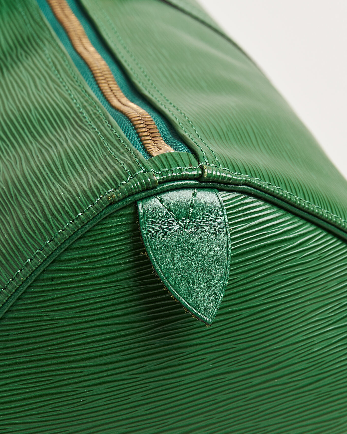Hombres | Pre-Owned & Vintage Bags | Louis Vuitton Pre-Owned | Keepall 55 Epi Leather Green