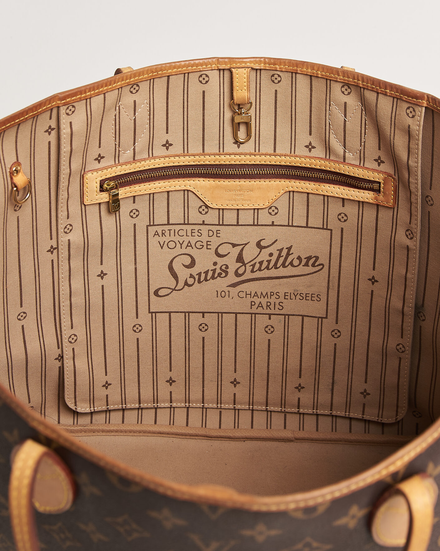 Hombres | Pre-Owned & Vintage Bags | Louis Vuitton Pre-Owned | Neverfull GM Monogram