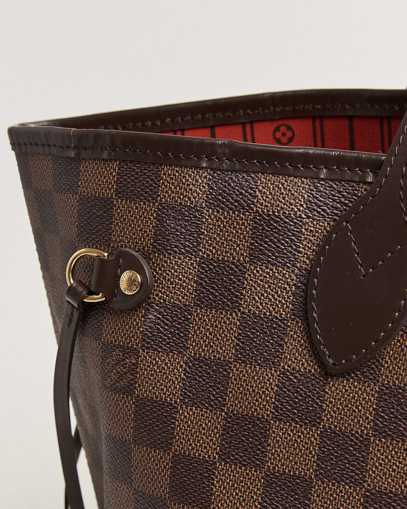 Hombres | Pre-Owned & Vintage Bags | Louis Vuitton Pre-Owned | Neverfull MM Damier Ebene