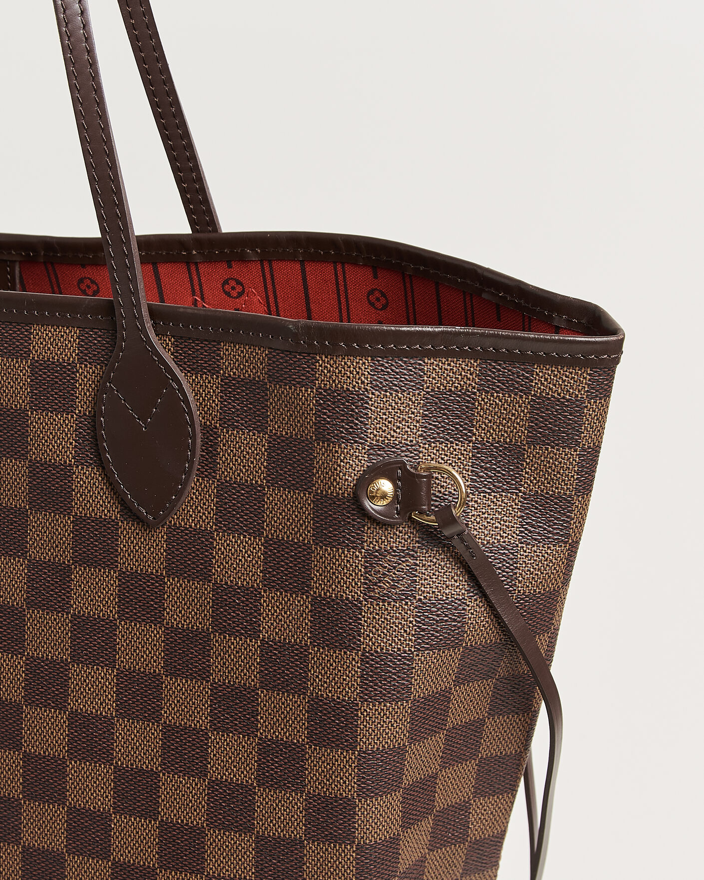 Hombres | Pre-Owned & Vintage Bags | Louis Vuitton Pre-Owned | Neverfull MM Damier Ebene