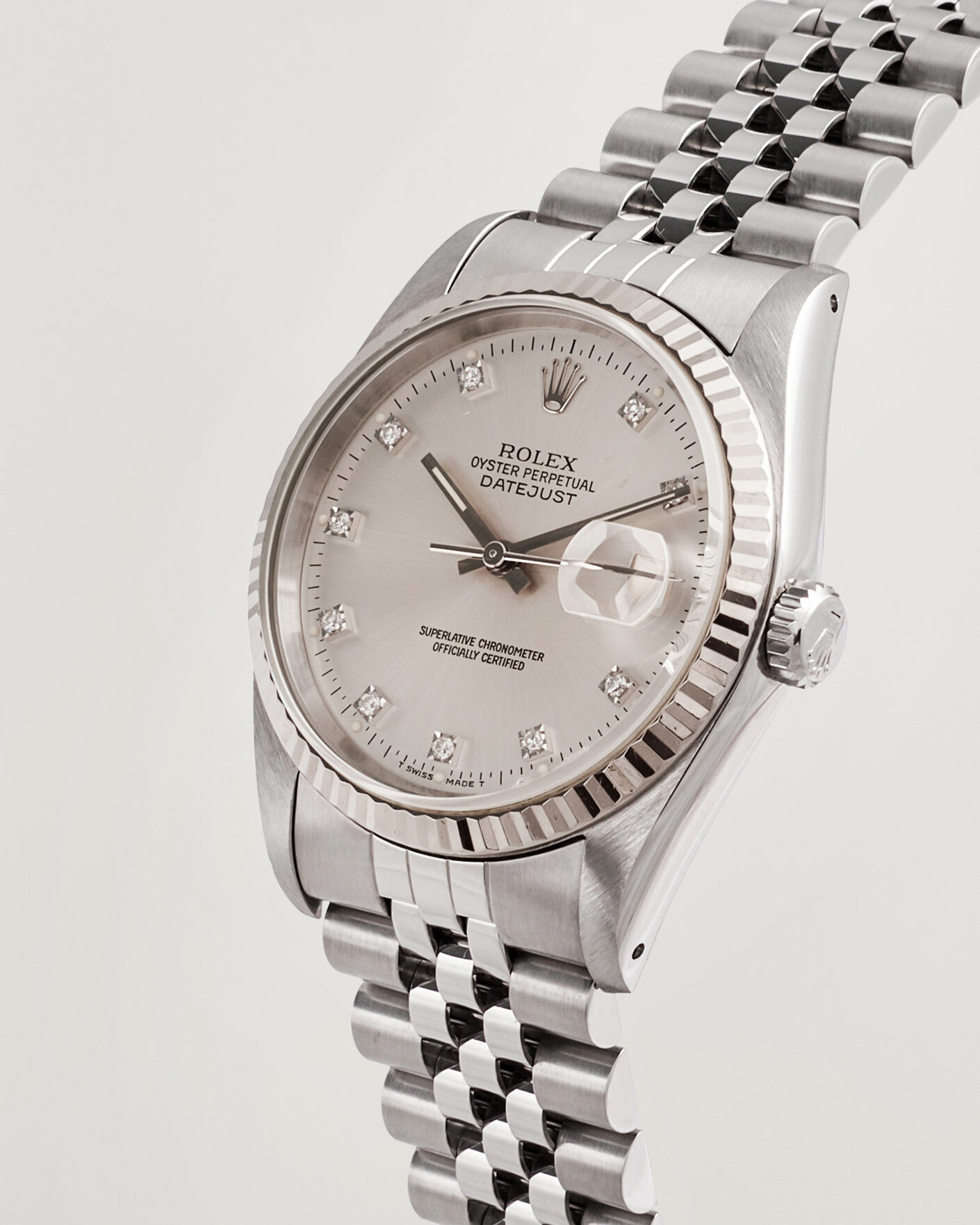 Hombres | Pre-Owned & Vintage Watches | Rolex Pre-Owned | Datejust 36 Diamant