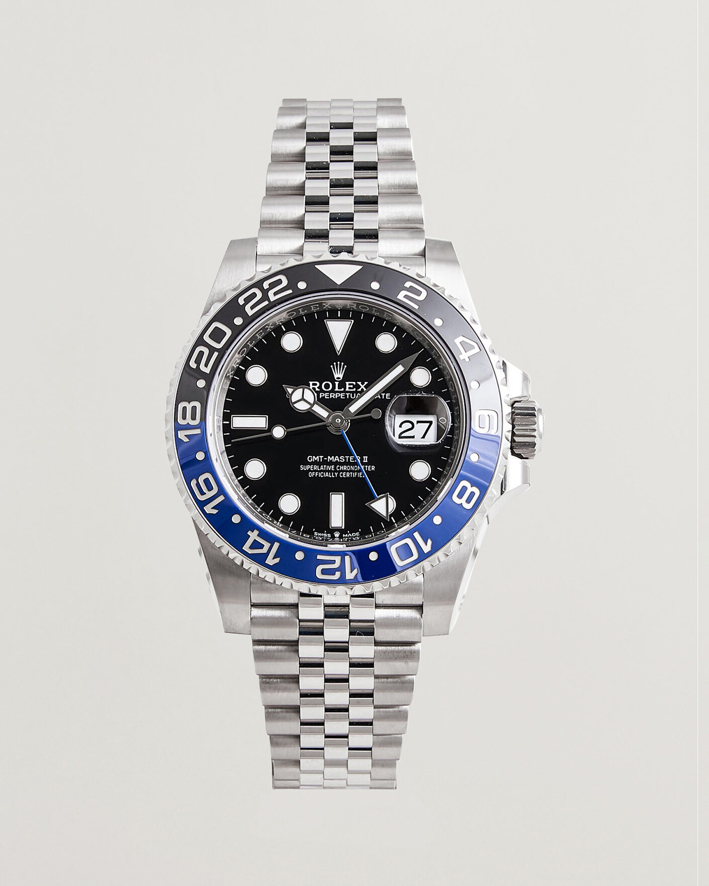 Hombres | Pre-Owned & Vintage Watches | Rolex Pre-Owned | GMT-Master II Batgirl 