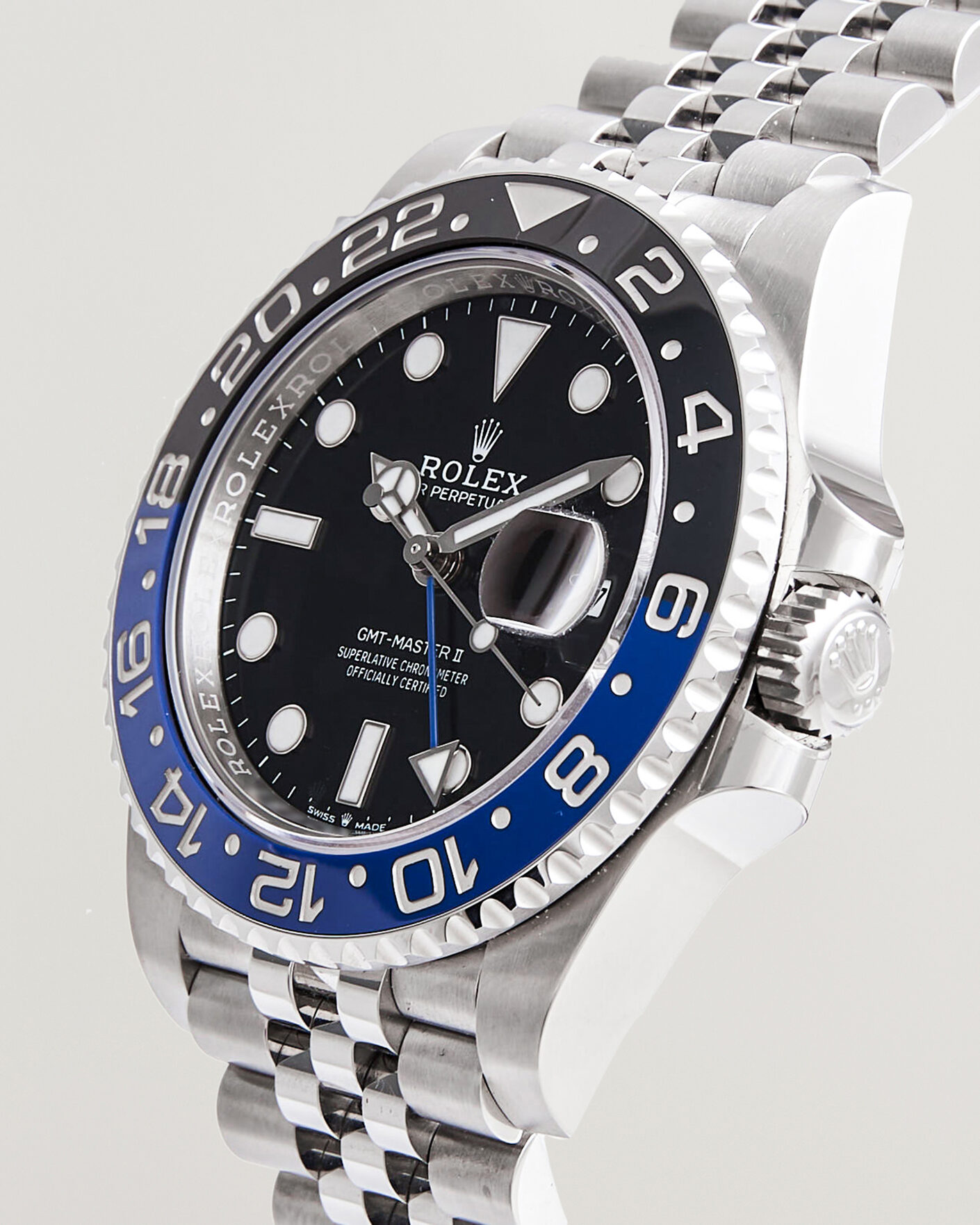 Hombres | Pre-Owned & Vintage Watches | Rolex Pre-Owned | GMT-Master II Batgirl 