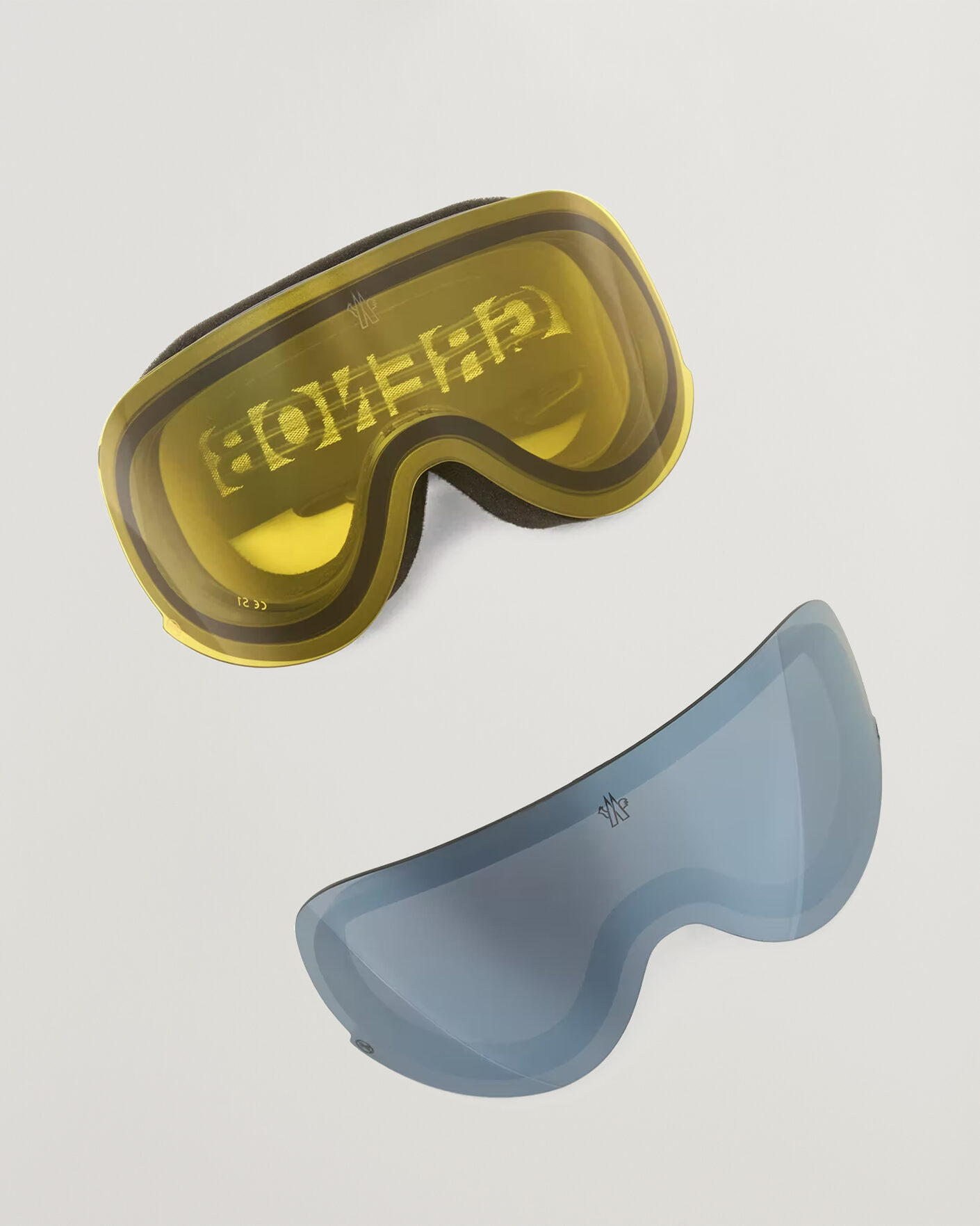 Hombres | Gafas de sol | Moncler Lunettes | Snowflare Ski Googles Black/Yellow