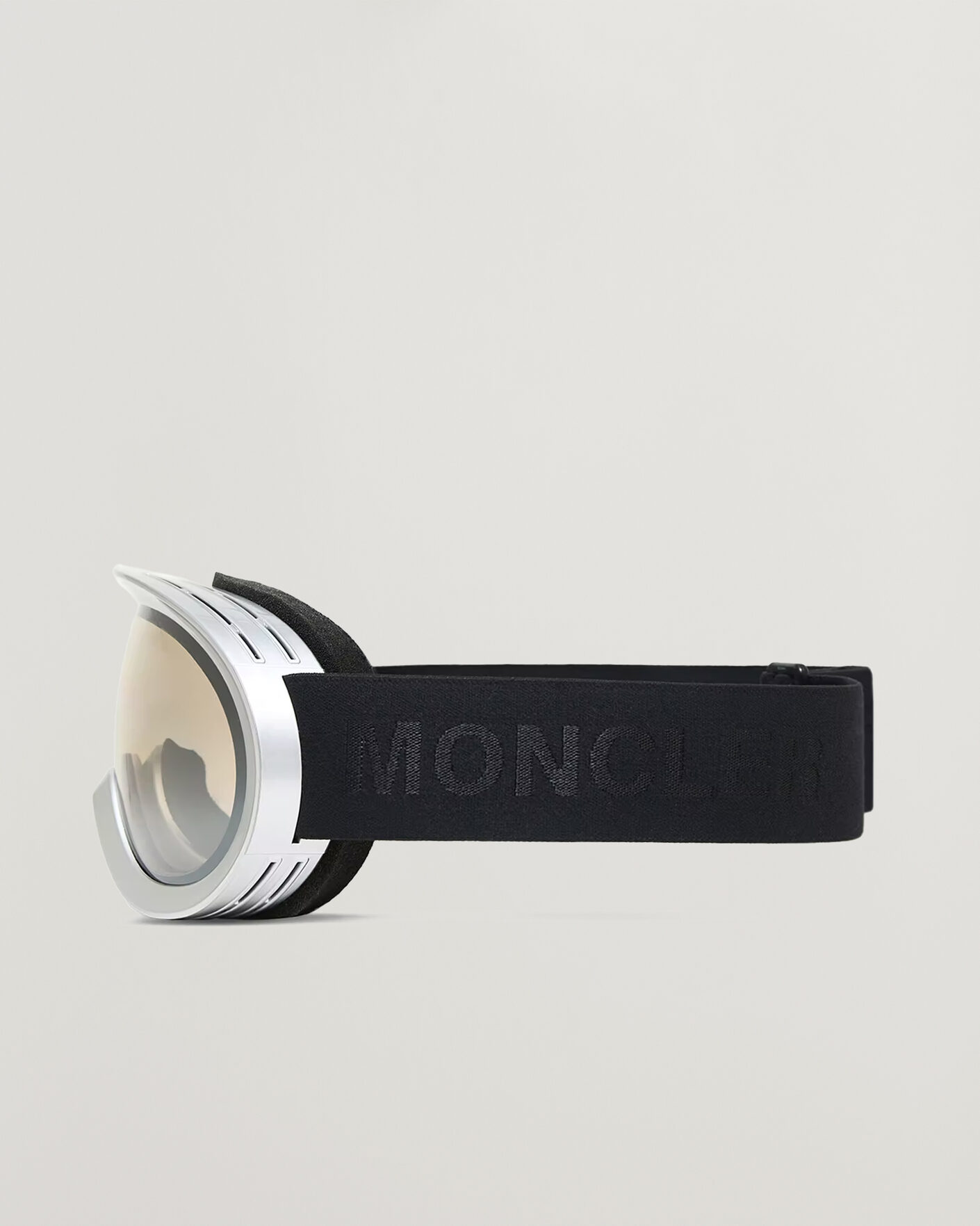Hombres | Gafas de sol | Moncler Lunettes | Snowray Ski Googles Shiny Silver