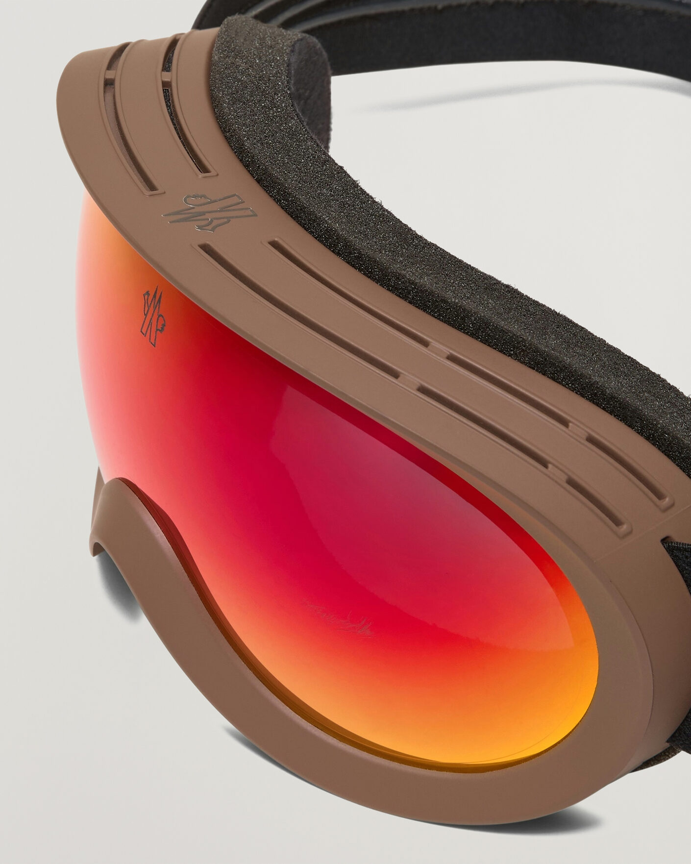 Hombres | Gafas de sol | Moncler Lunettes | Snowray Ski Googles Matte Dark Brown