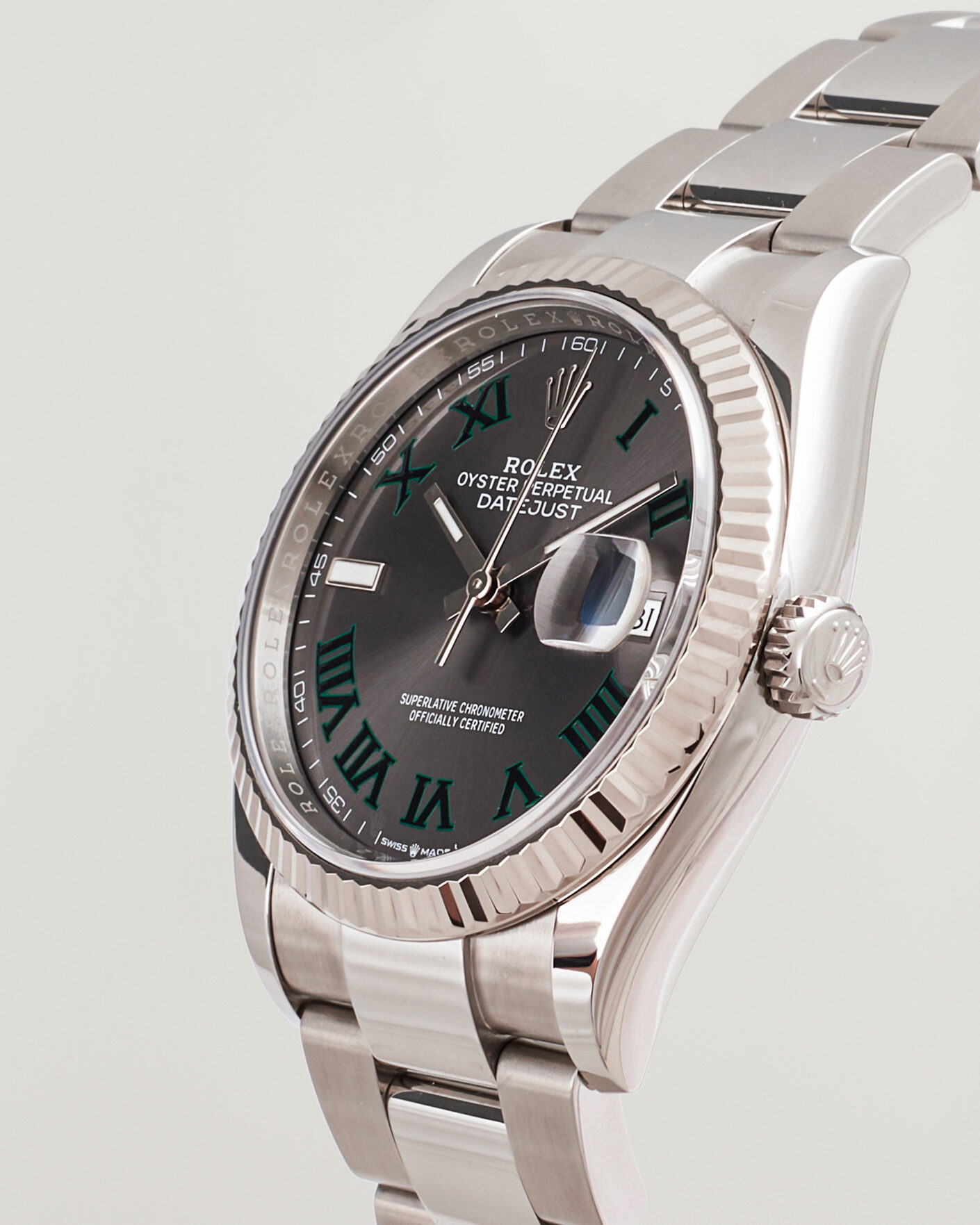 Hombres | Pre-Owned & Vintage Watches | Rolex Pre-Owned | Datejust Wimbledon