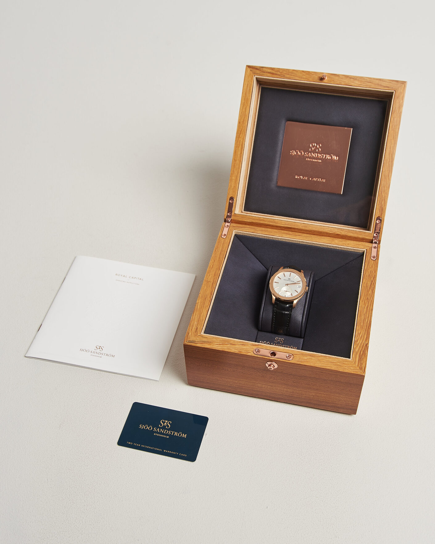 Hombres | Pre-Owned & Vintage Watches | Sjöö Sandström Pre-Owned | Royal Capital 18k
