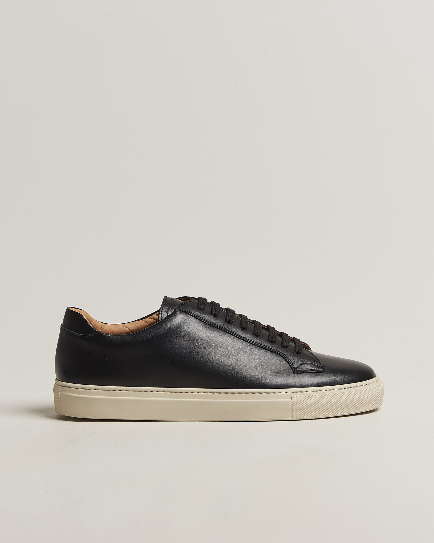 Hombres | Zapatillas | Sweyd | 055 Leather Sneaker Black
