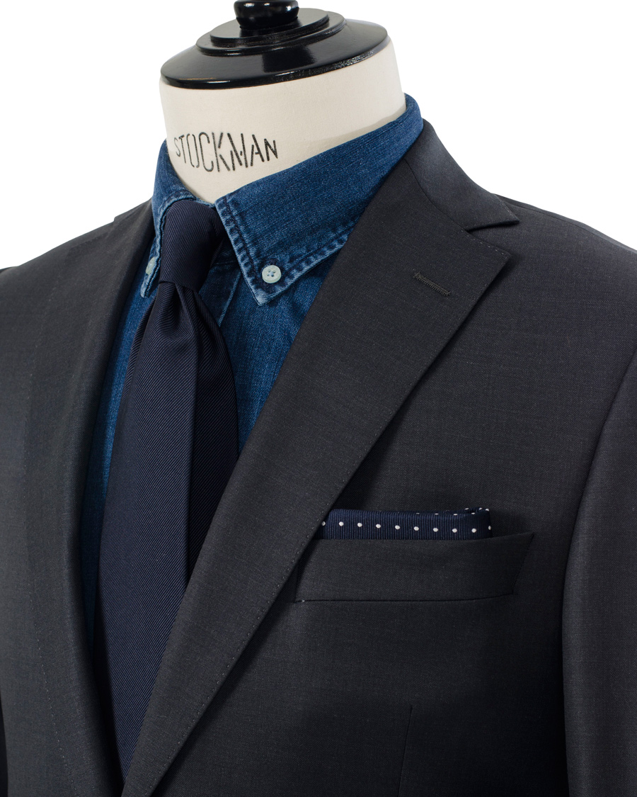 Hombres |  |  | Paul Suit Solid Clothing Set Dark Grey