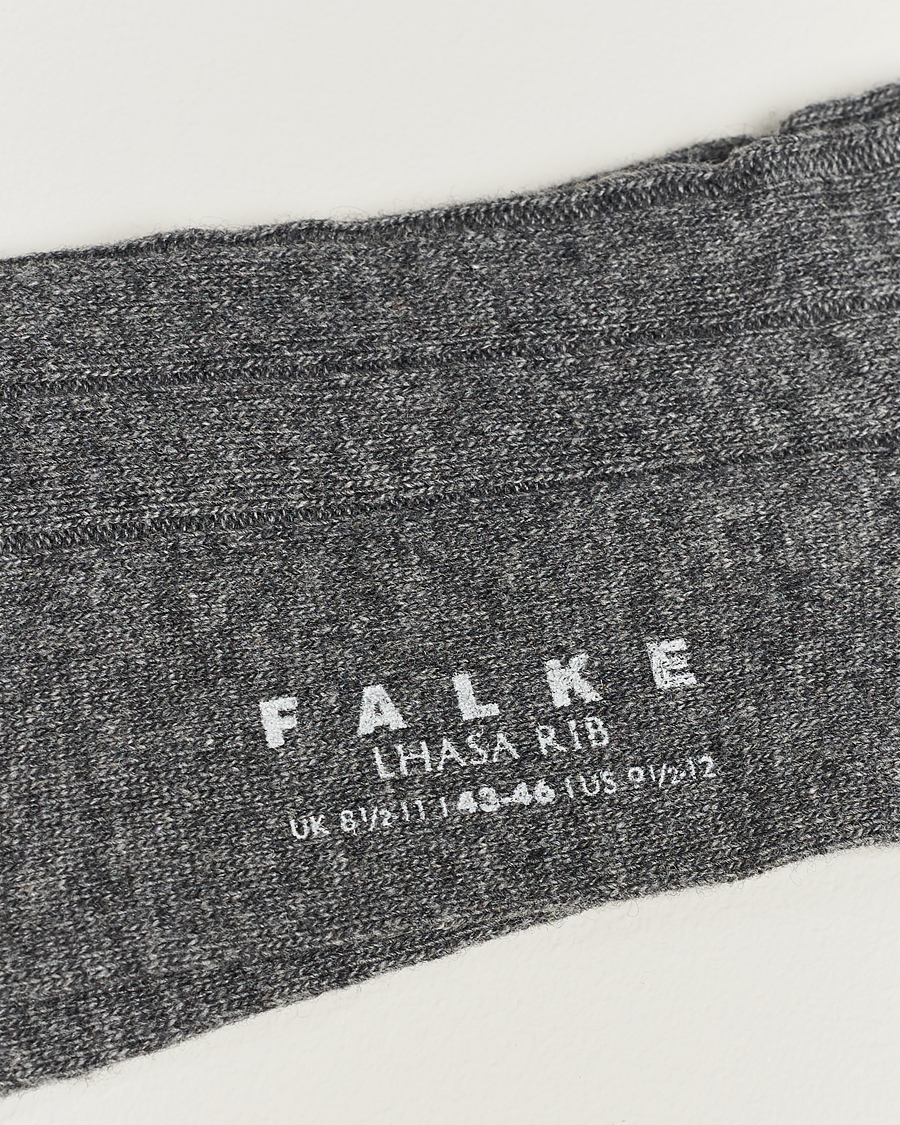 Hombres | Ropa interior y calcetines | Falke | 3-Pack Lhasa Cashmere Socks Light Grey