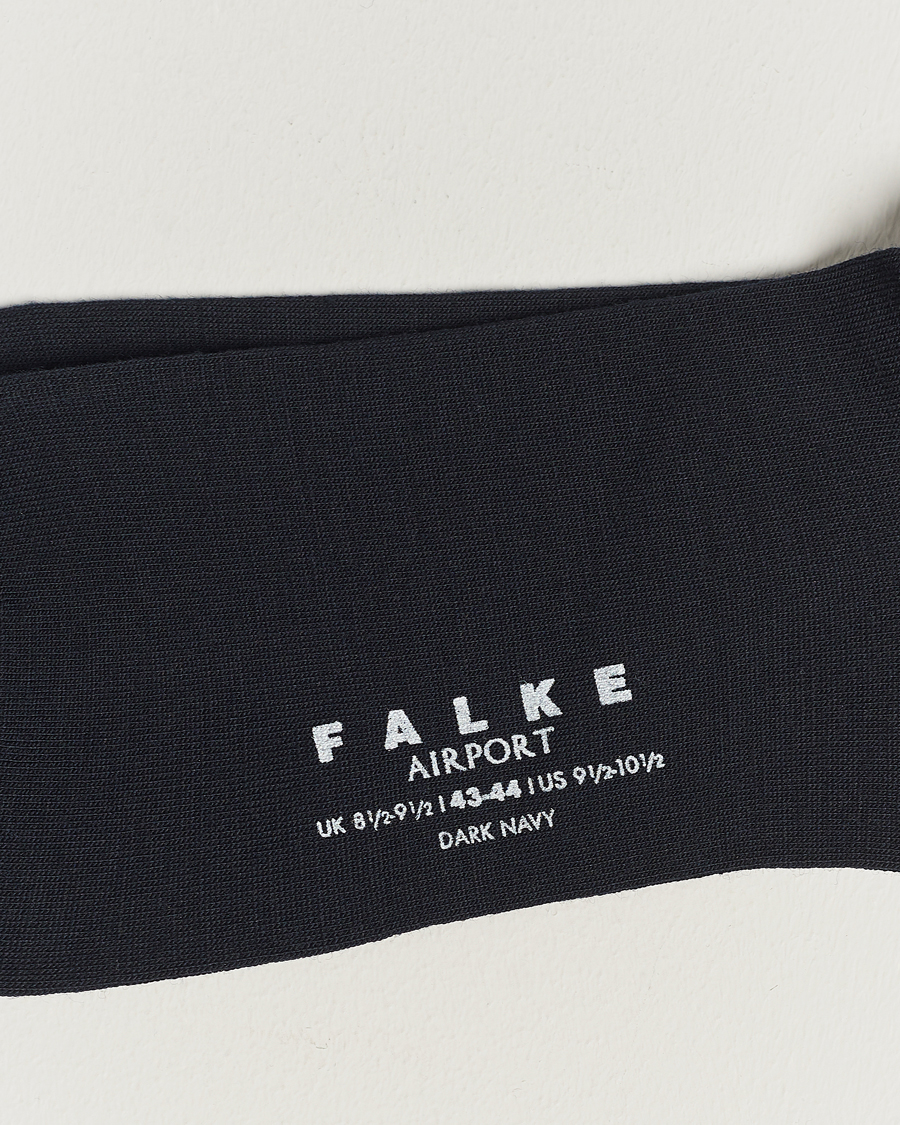 Hombres | Falke | Falke | 5-Pack Airport Socks Dark Navy