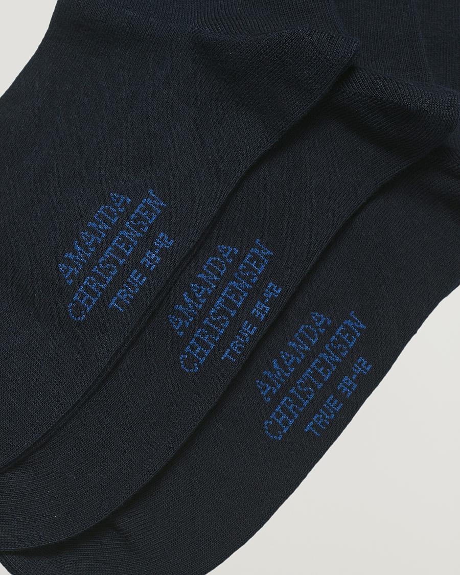 Hombres | Ropa interior y calcetines | Amanda Christensen | 6-Pack True Cotton Socks Dark Navy
