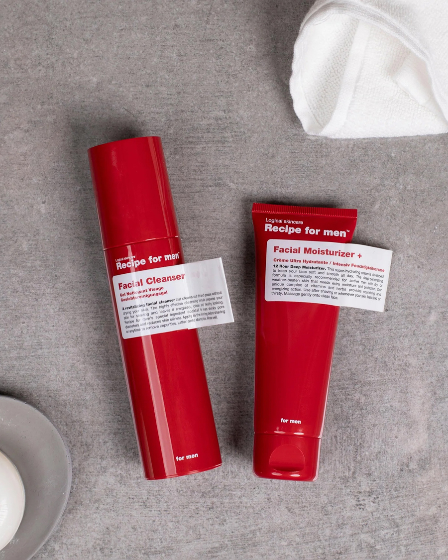 Hombres | Ideas de regalos de Navidad | Recipe for men | Daily Routine Kit for Dry Skin