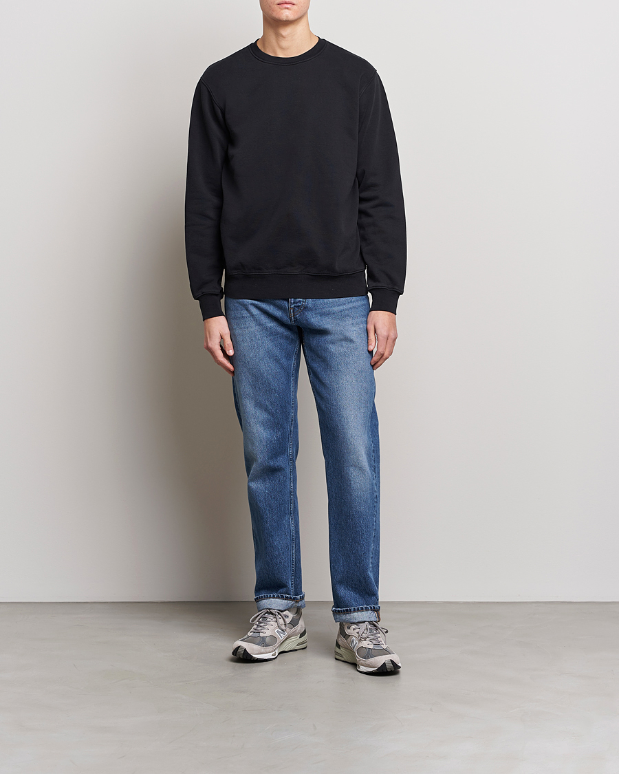 Hombres | Jerséis y prendas de punto | Colorful Standard | 2-Pack Classic Organic Crew Neck Sweat Heather Grey/Deep Black