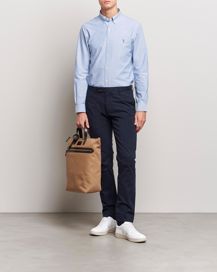 Hombres | Camisas | Polo Ralph Lauren | 2-Pack Slim Fit Shirt Oxford White/Blue