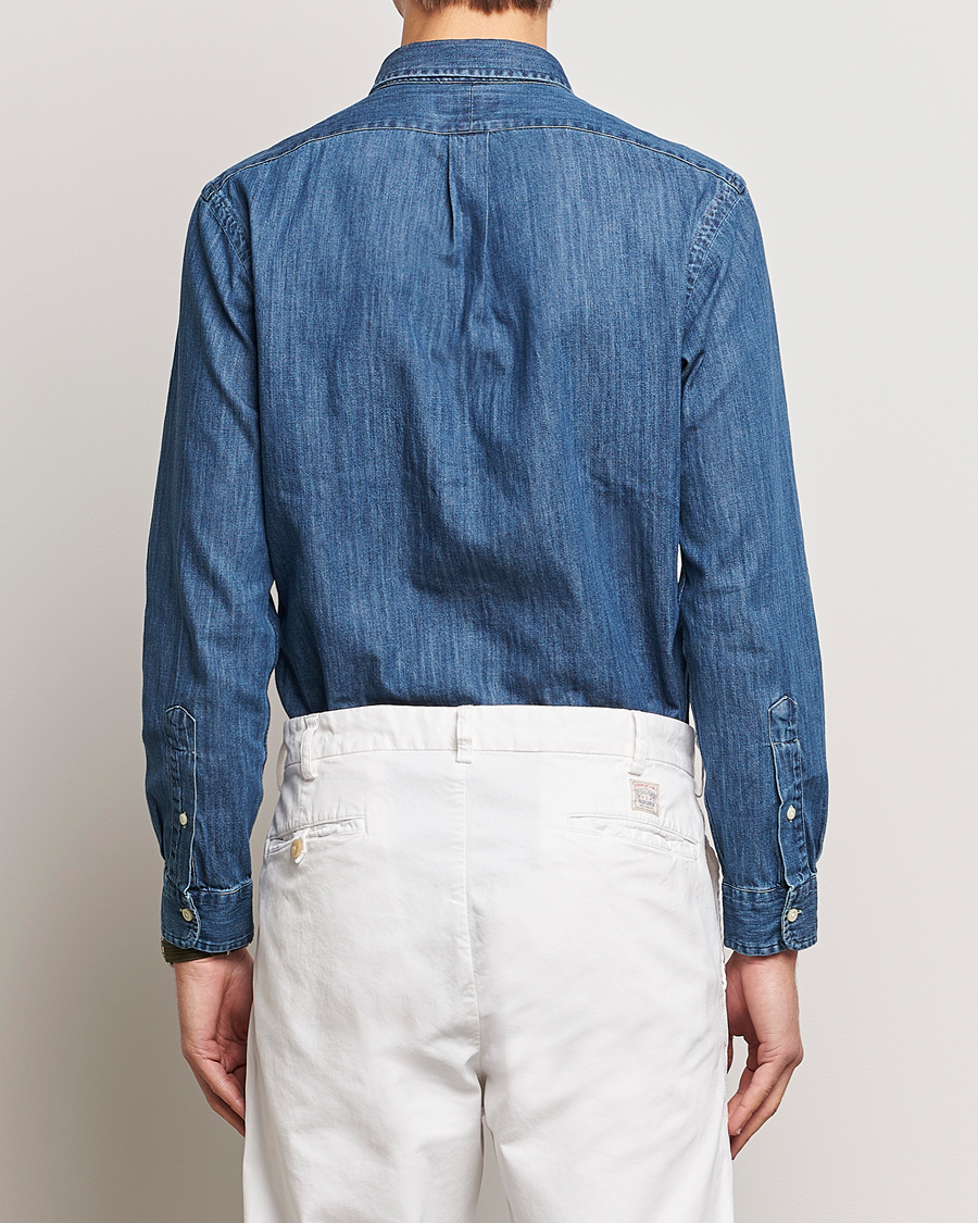 Hombres | Camisas | Polo Ralph Lauren | 2-Pack Slim Fit Denim Shirt Washed/Dark Wash