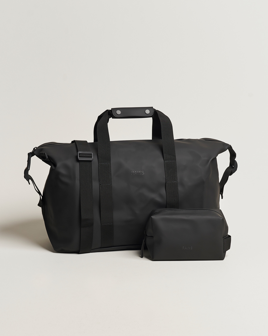 Hombres | Bolsos | RAINS | Hilo Weekendbag & Washbag Black