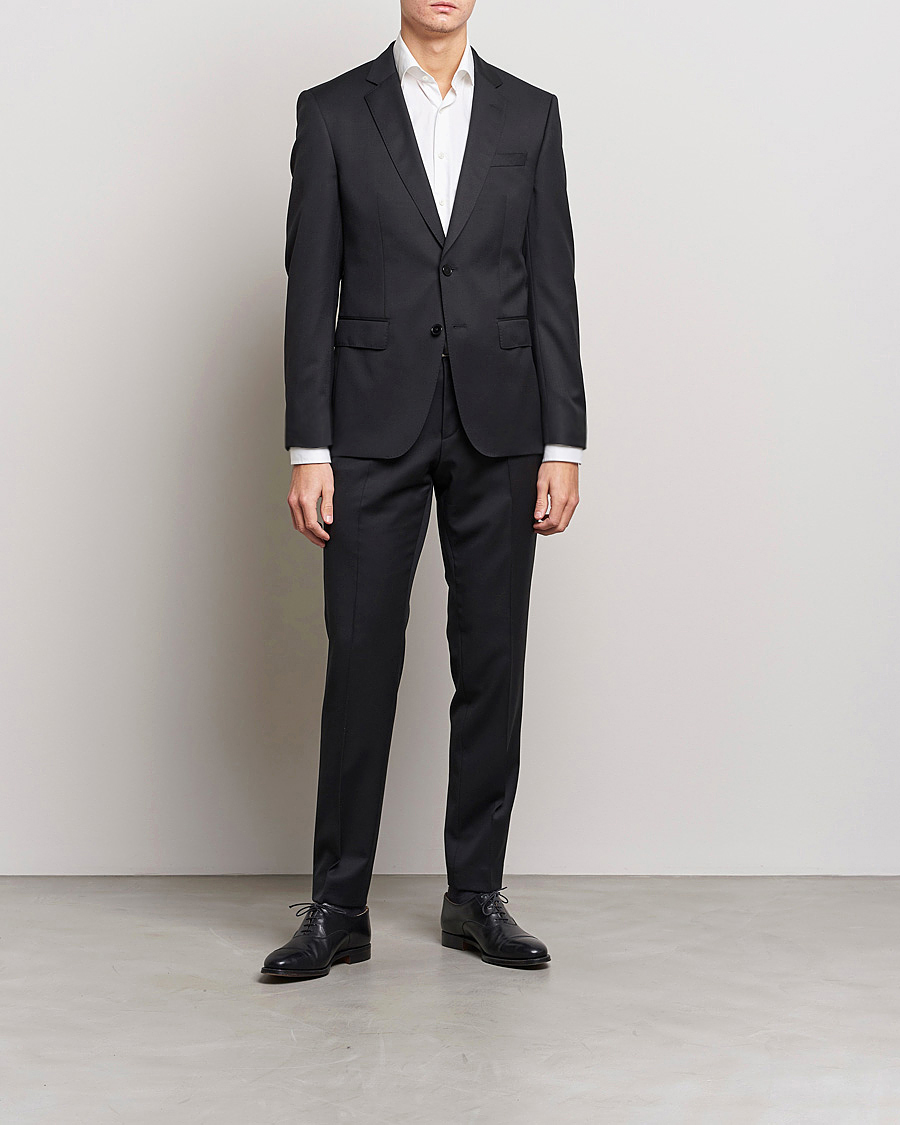 Hombres | Trajes | BOSS BLACK | Huge Wool Suit Black