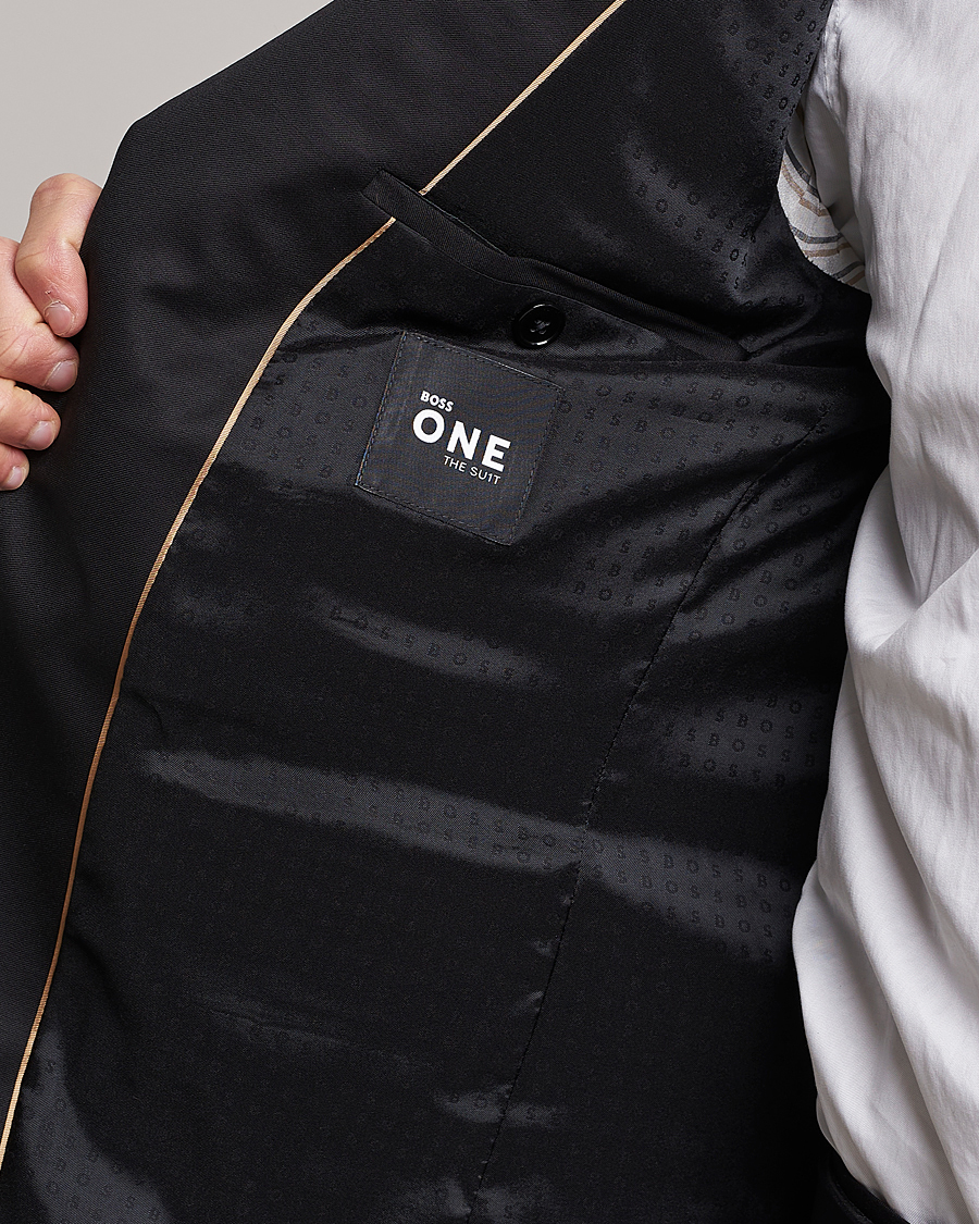 Hombres | Trajes | BOSS BLACK | Huge Wool Suit Black