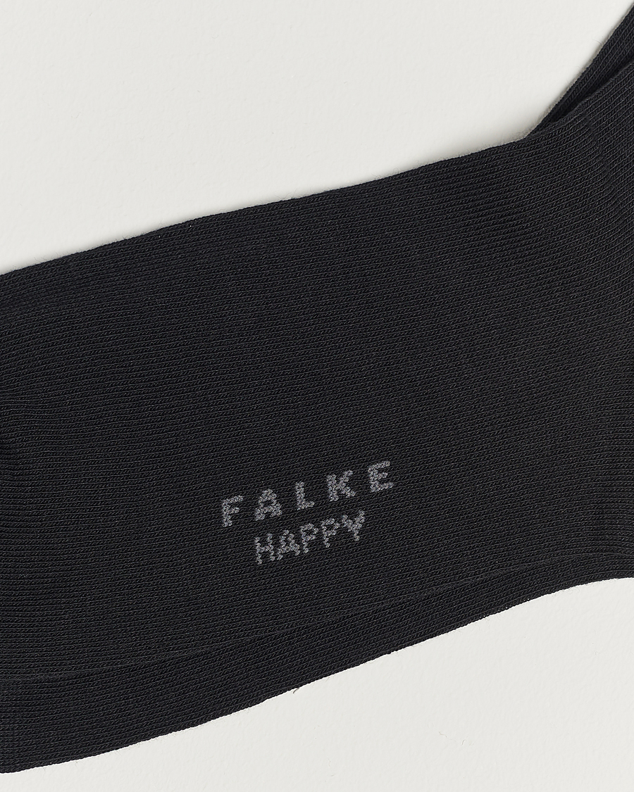 Hombres | Ropa interior y calcetines | Falke | 6-pack Happy Cotton Socks Black