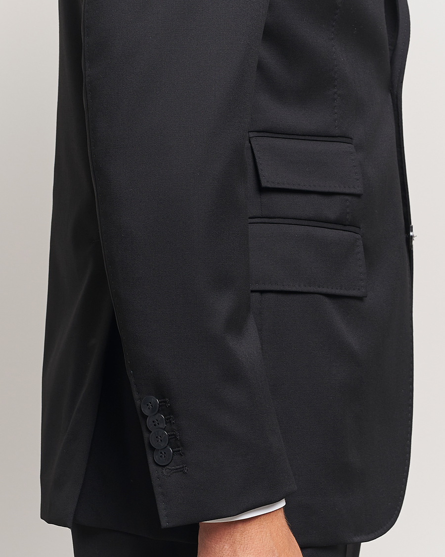 Hombres | Trajes | Morris | Heritage Prestige Wool Suit Black