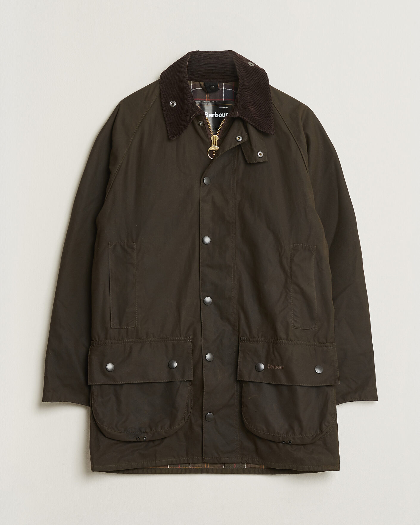Hombres | Pre-owned Chaquetas | Pre-owned | Barbour Lifestyle Classic Beaufort Jacket Olive UK36 - EU46
