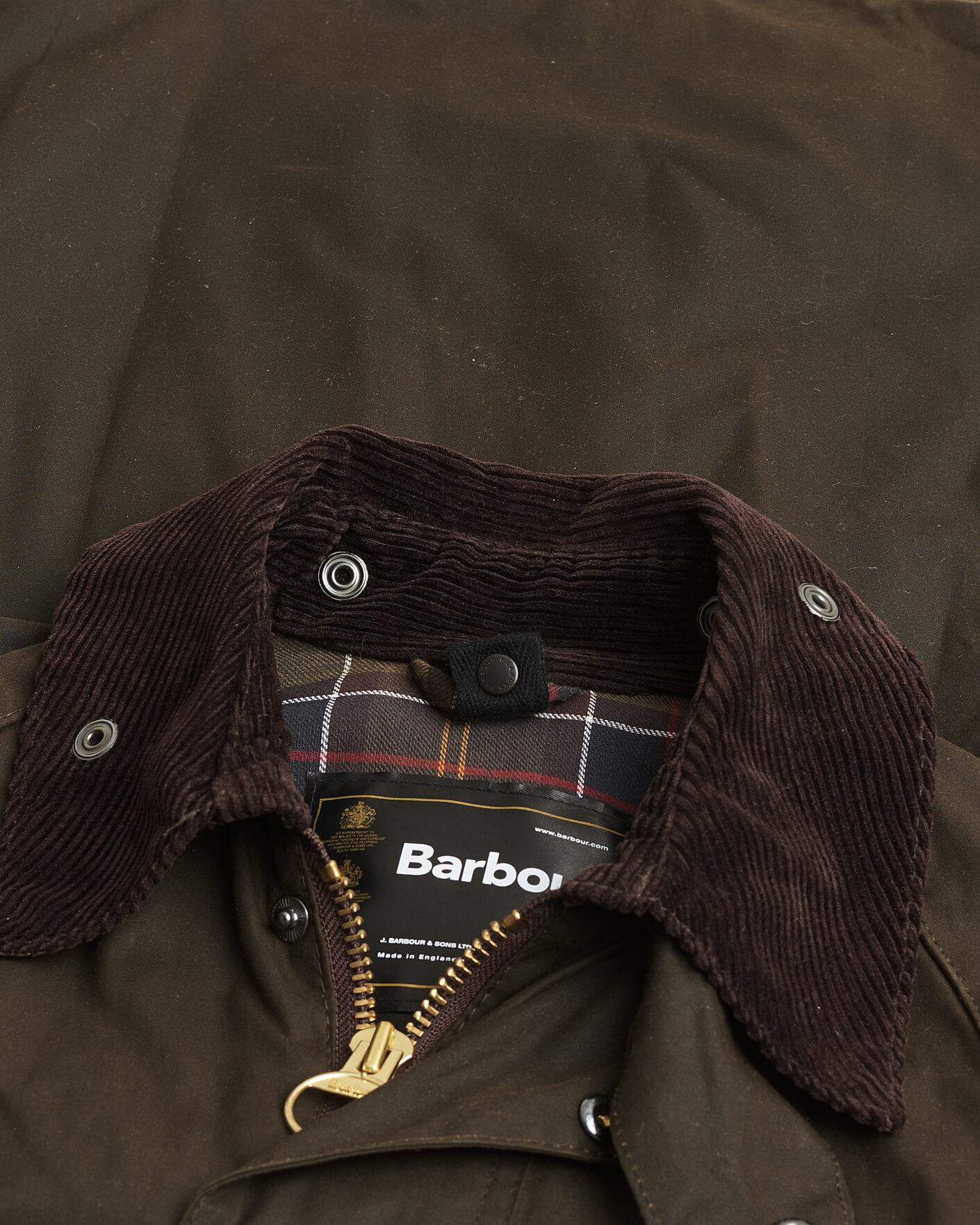 Hombres | Pre-owned Chaquetas | Pre-owned | Barbour Lifestyle Classic Beaufort Jacket Olive UK36 - EU46