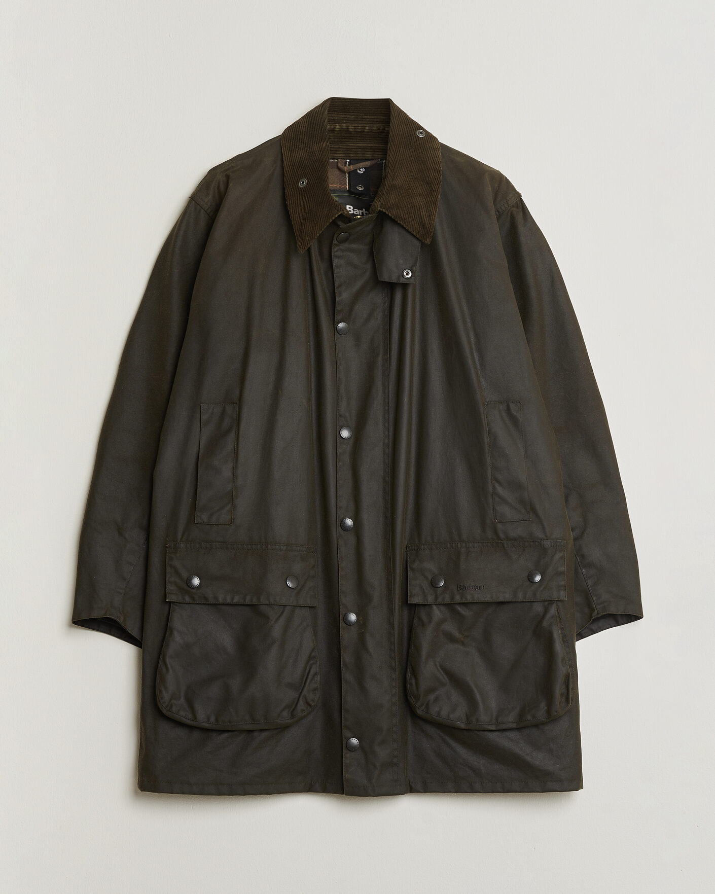 Hombres | Pre-owned Chaquetas | Pre-owned | Barbour Lifestyle Classic Northumbria Jacket Olive UK40 - EU50