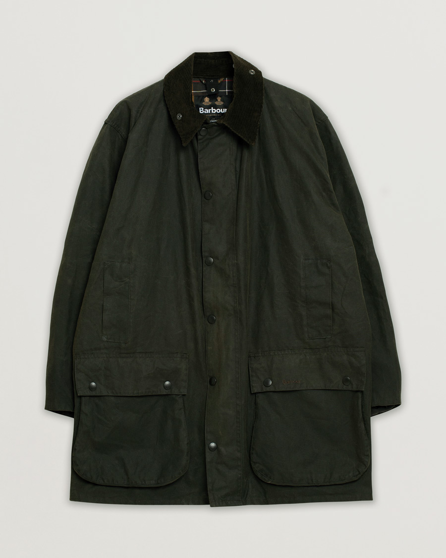 Hombres | Barbour Lifestyle Classic Northumbria Jacket Olive | Pre-owned | Barbour Lifestyle Classic Northumbria Jacket Olive