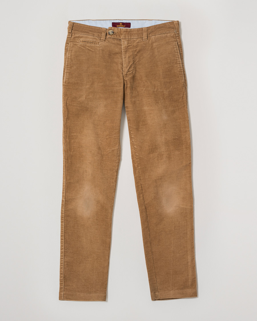 Hombres | Morris Corduroy Trousers Brown | Pre-owned | Morris Corduroy Trousers Brown