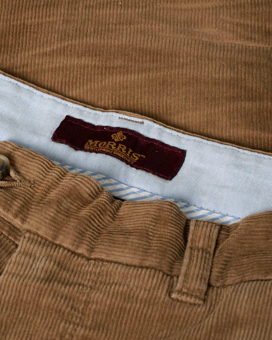 Hombres | Morris Corduroy Trousers Brown | Pre-owned | Morris Corduroy Trousers Brown