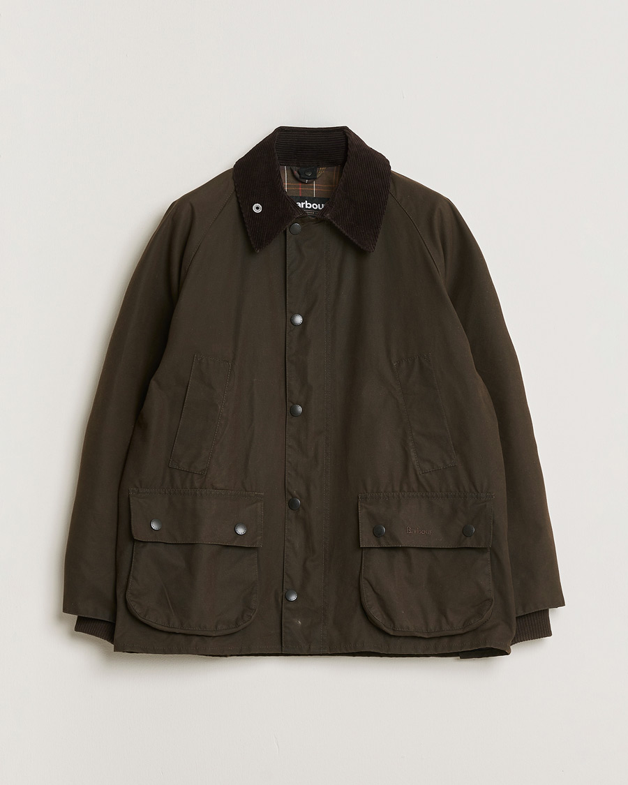 Hombres | Pre-owned Chaquetas | Pre-owned | Barbour Lifestyle Classic Bedale Jacket Olive UK40 - EU50