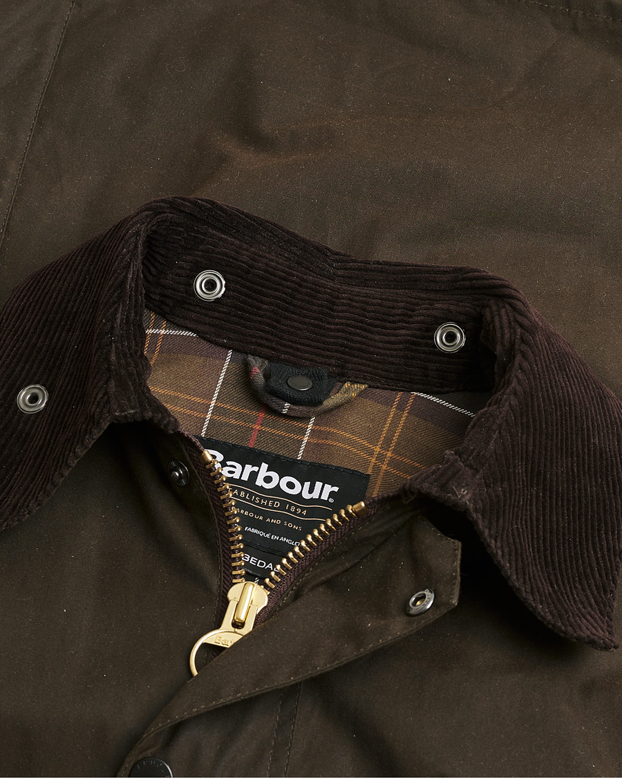Hombres | Pre-owned Chaquetas | Pre-owned | Barbour Lifestyle Classic Bedale Jacket Olive UK40 - EU50