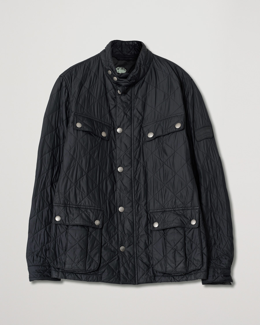 Hombres | Abrigos y chaquetas | Pre-owned | Barbour International Ariel Quilted Jacket Black
