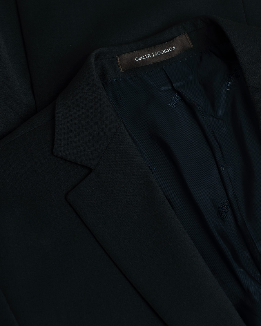 Hombres | Oscar Jacobson Floyd/Dave Wool Suit Navy 52 | Pre-owned | Oscar Jacobson Floyd/Dave Wool Suit Navy 52