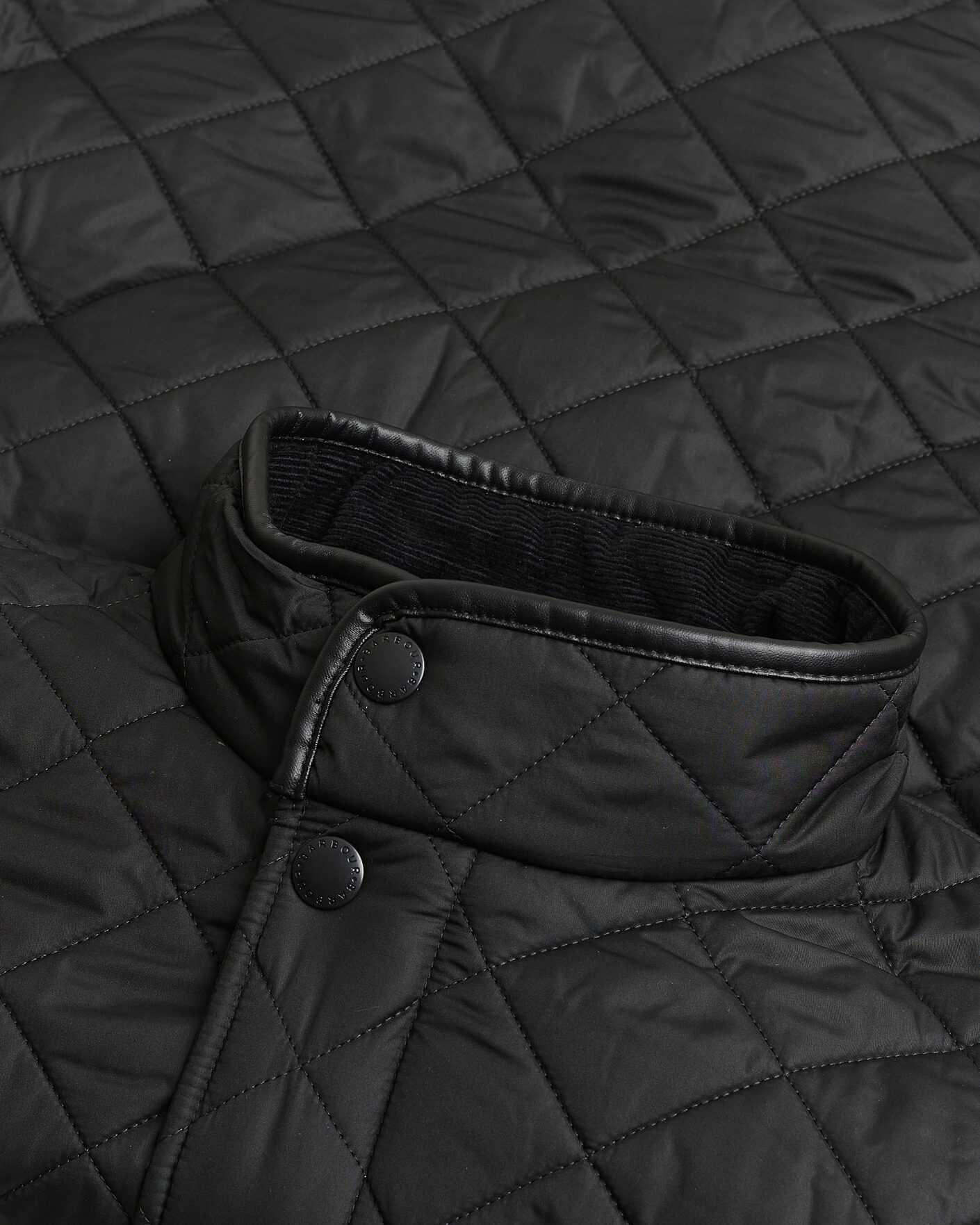 Hombres | Pre-owned Chaquetas | Pre-owned | Barbour Lifestyle Powell Quilted Jacket Black XXL