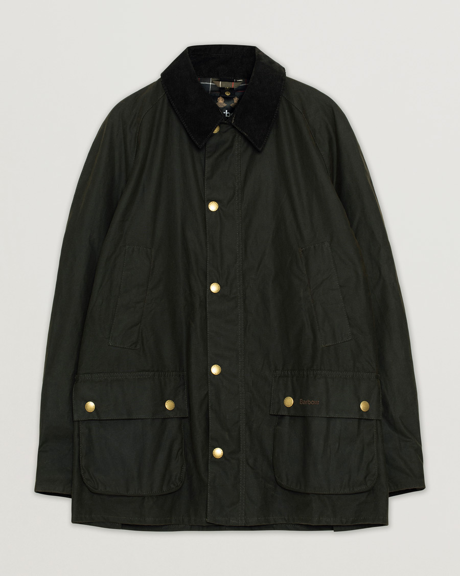 Hombres | Abrigos y chaquetas | Pre-owned | Barbour Lifestyle Ashby Wax Jacket Olive