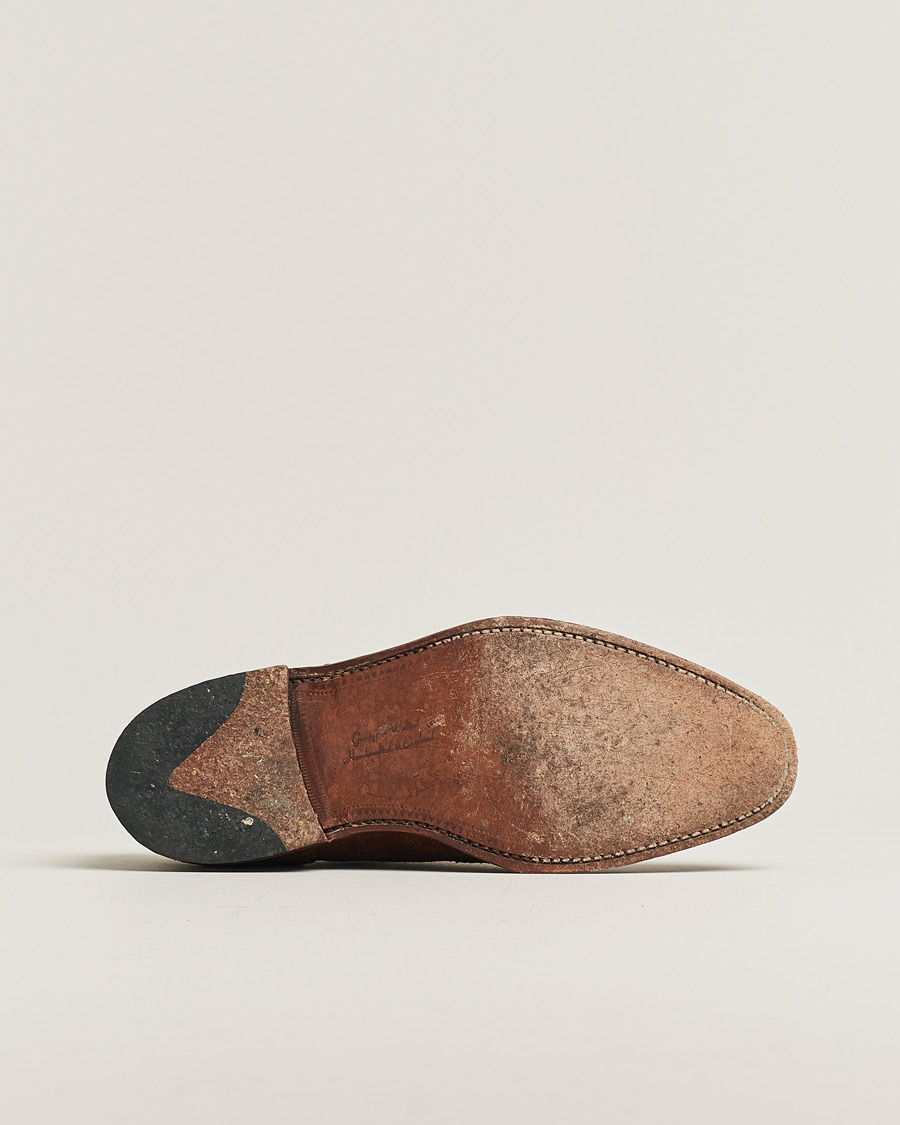 Hombres | Loake 1880 Buckingham Brogue Brown Suede UK6,5 - EU40,5 | Pre-owned | Loake 1880 Buckingham Brogue Brown Suede UK6,5 - EU40,5