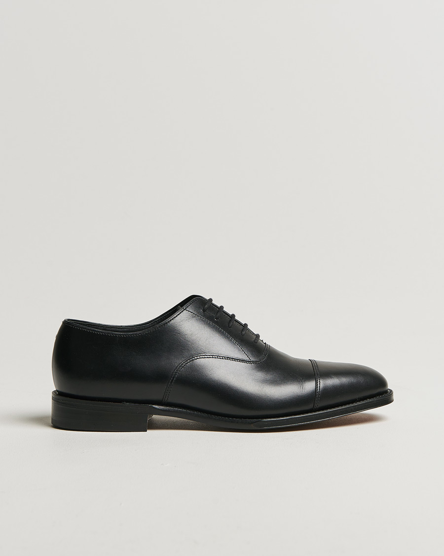 Hombres | Loake 1880 Aldwych Oxford Black Calf | Pre-owned | Loake 1880 Aldwych Oxford Black Calf