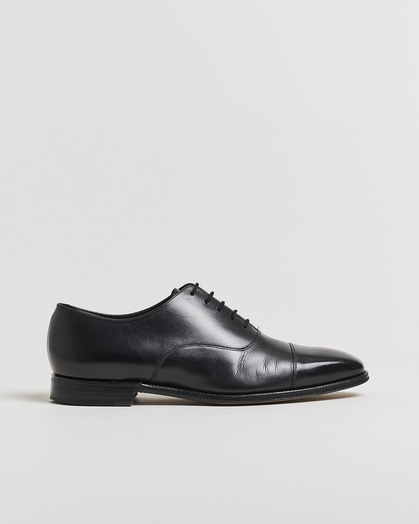 Hombres | Pre-owned Zapatos cosidos a mano | Pre-owned | Loake 1880 Rothschild Oxford Black Calf UK11 - EU45