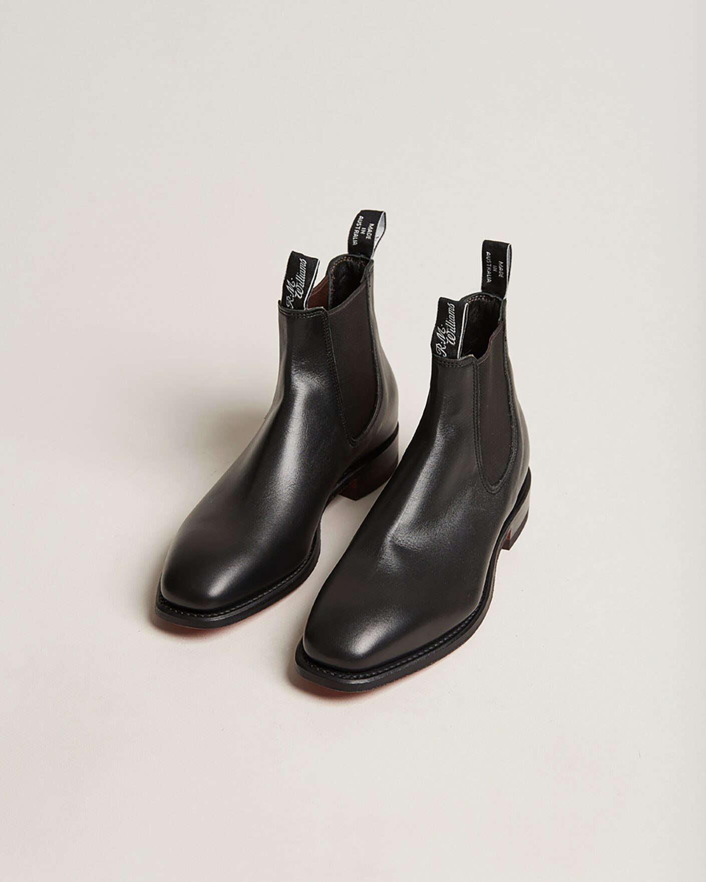 Hombres | Pre-owned Zapatos cosidos a mano | Pre-owned | R.M.Williams Craftsman G Boot Yearling Black UK8 - EU42